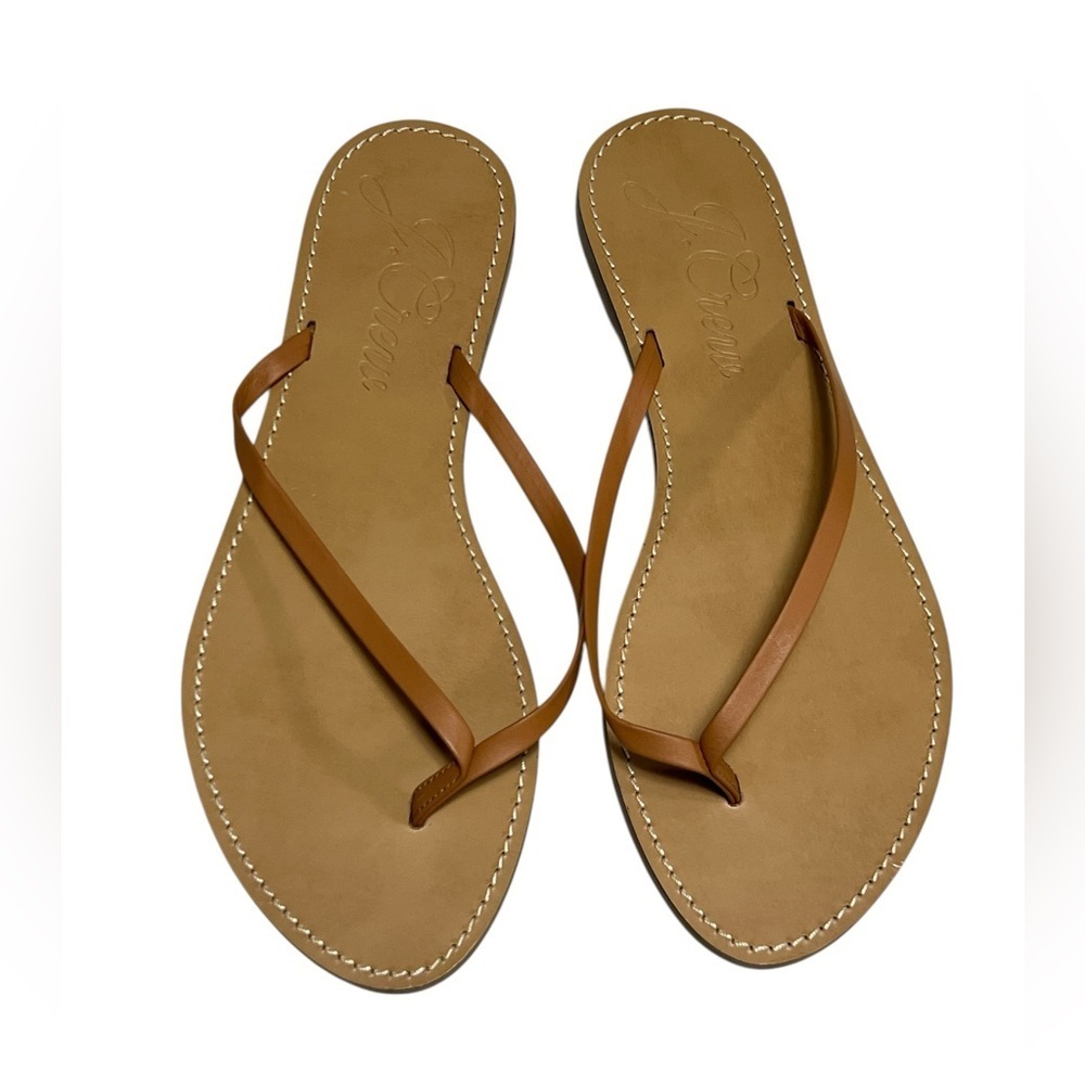 🆕 J. CREW Leather Flip Flop Sandals
